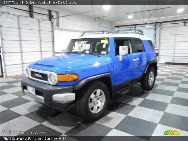 Voodoo Blue / Dark Charcoal 2007 Toyota FJ Cruiser