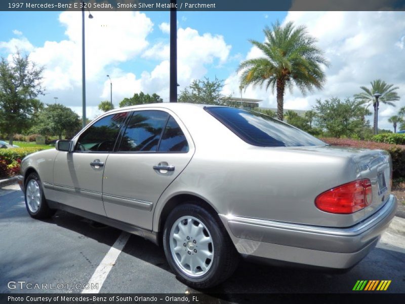 Smoke Silver Metallic / Parchment 1997 Mercedes-Benz E 320 Sedan
