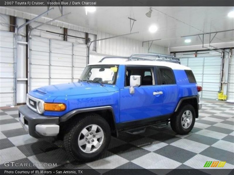 Voodoo Blue / Dark Charcoal 2007 Toyota FJ Cruiser