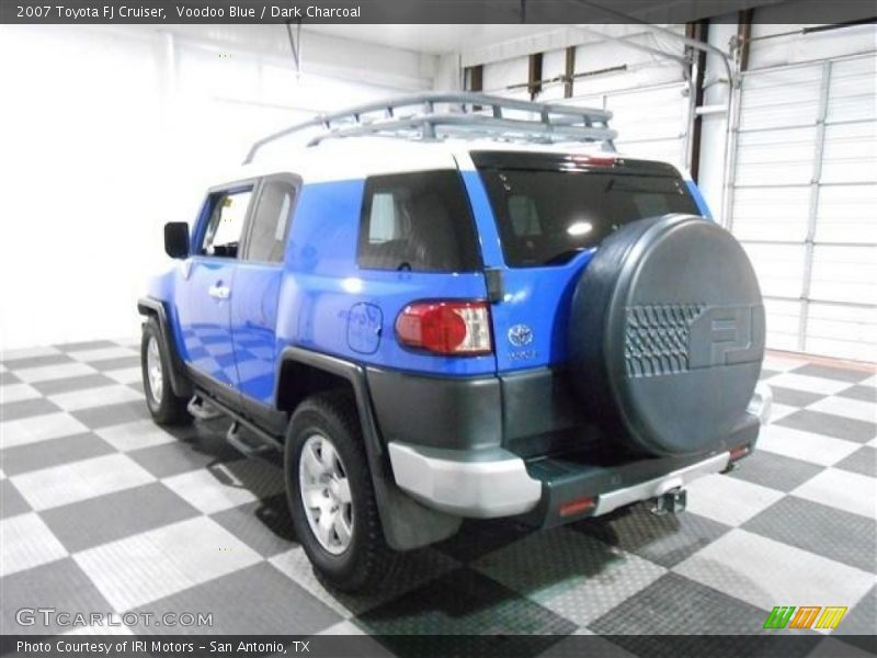 Voodoo Blue / Dark Charcoal 2007 Toyota FJ Cruiser