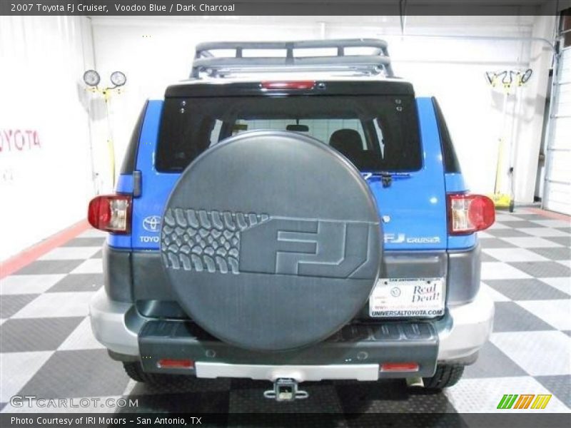 Voodoo Blue / Dark Charcoal 2007 Toyota FJ Cruiser