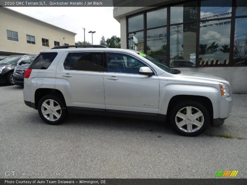 Quicksilver Metallic / Jet Black 2010 GMC Terrain SLT
