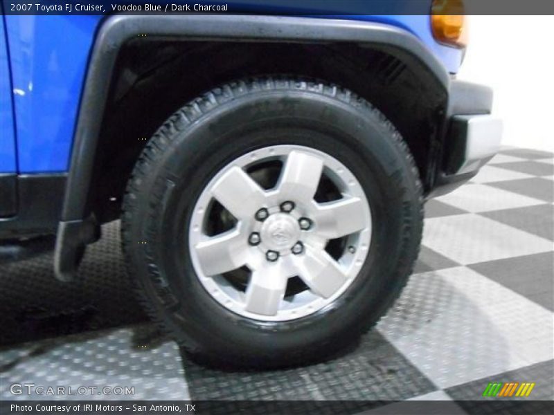 Voodoo Blue / Dark Charcoal 2007 Toyota FJ Cruiser