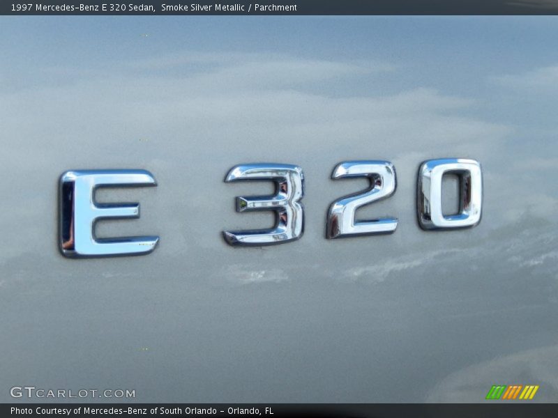 Smoke Silver Metallic / Parchment 1997 Mercedes-Benz E 320 Sedan