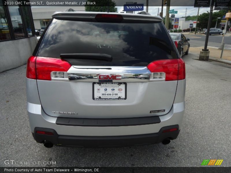 Quicksilver Metallic / Jet Black 2010 GMC Terrain SLT