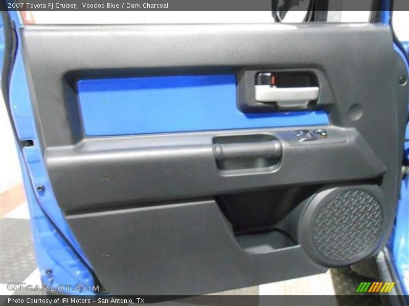 Voodoo Blue / Dark Charcoal 2007 Toyota FJ Cruiser