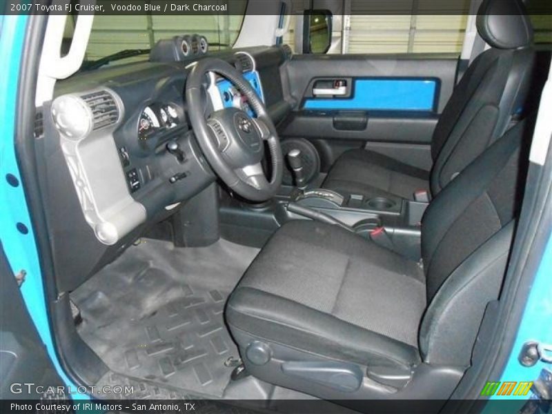 Voodoo Blue / Dark Charcoal 2007 Toyota FJ Cruiser