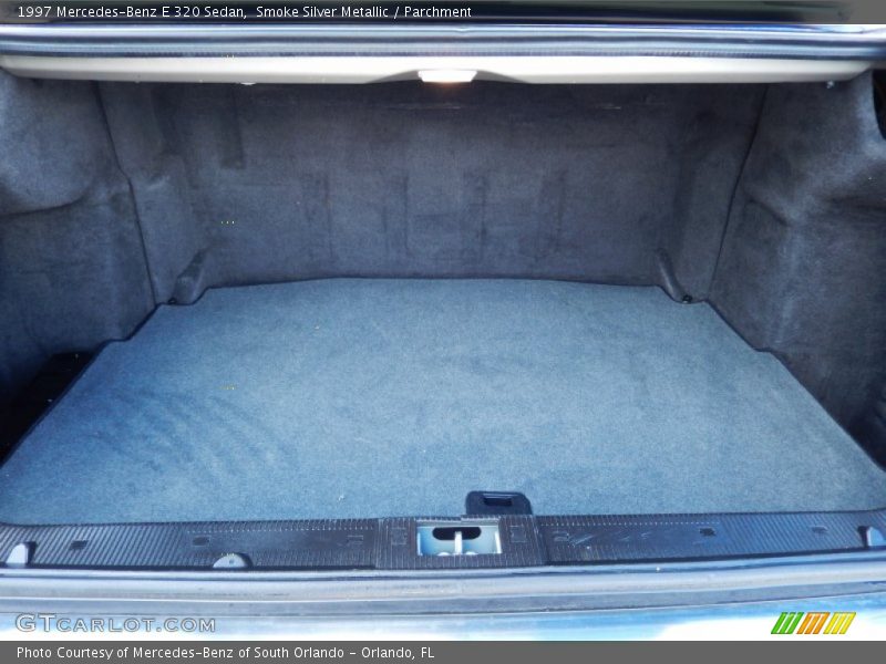Smoke Silver Metallic / Parchment 1997 Mercedes-Benz E 320 Sedan