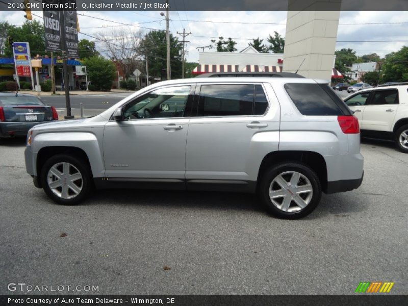 Quicksilver Metallic / Jet Black 2010 GMC Terrain SLT