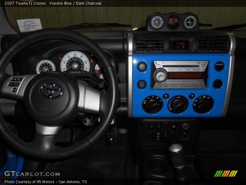 Voodoo Blue / Dark Charcoal 2007 Toyota FJ Cruiser