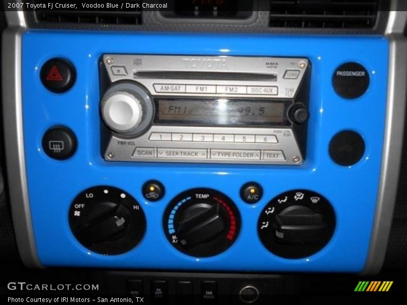 Voodoo Blue / Dark Charcoal 2007 Toyota FJ Cruiser