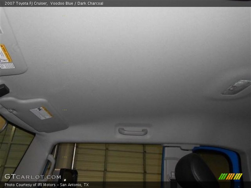 Voodoo Blue / Dark Charcoal 2007 Toyota FJ Cruiser