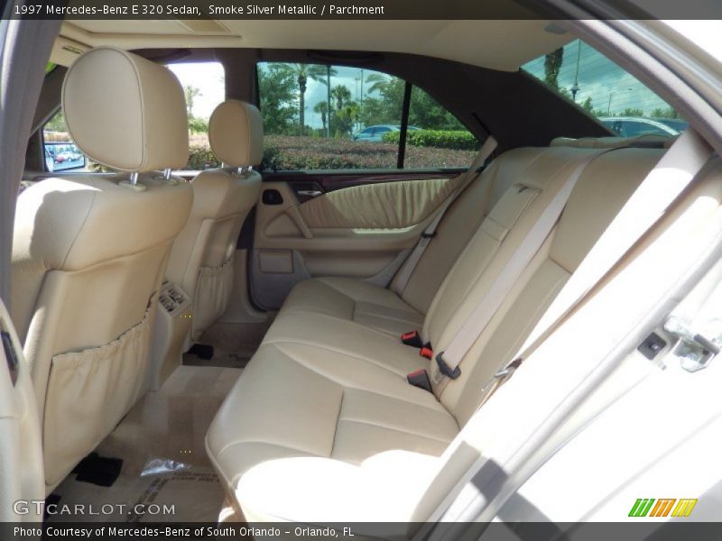 Smoke Silver Metallic / Parchment 1997 Mercedes-Benz E 320 Sedan