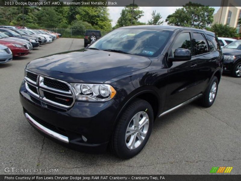 Maximum Steel Metallic / Black 2013 Dodge Durango SXT AWD