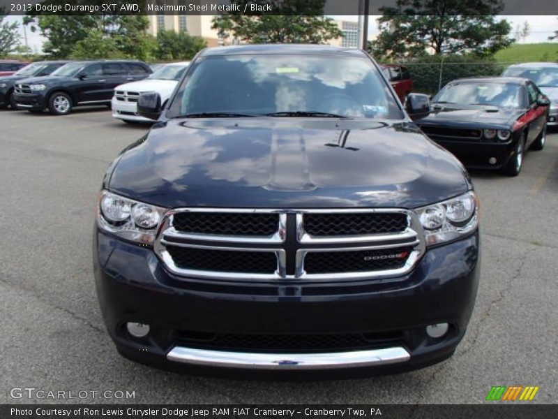Maximum Steel Metallic / Black 2013 Dodge Durango SXT AWD