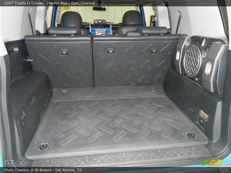 Voodoo Blue / Dark Charcoal 2007 Toyota FJ Cruiser