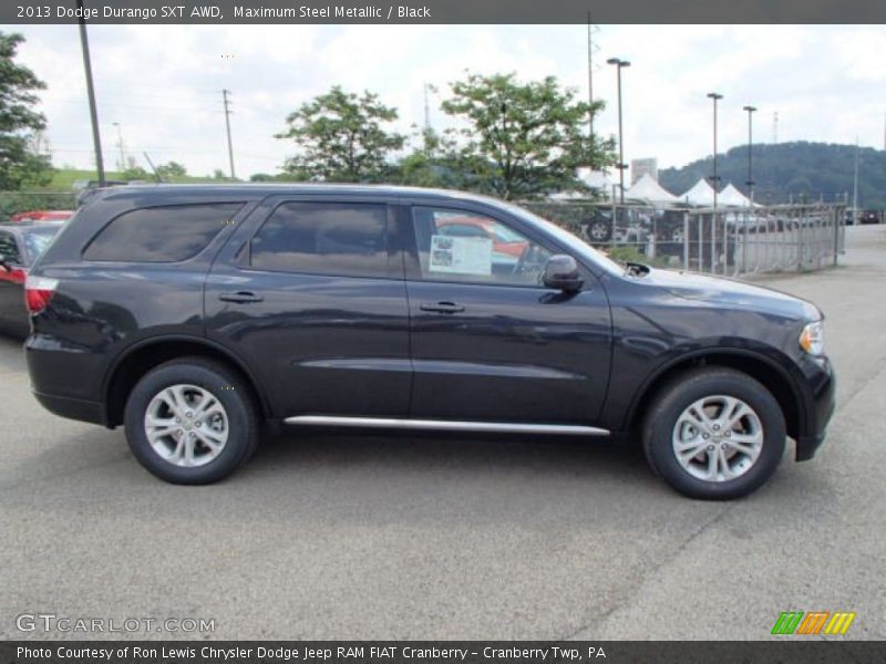 Maximum Steel Metallic / Black 2013 Dodge Durango SXT AWD