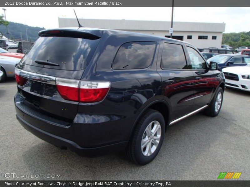 Maximum Steel Metallic / Black 2013 Dodge Durango SXT AWD