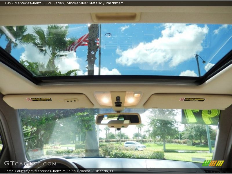 Smoke Silver Metallic / Parchment 1997 Mercedes-Benz E 320 Sedan
