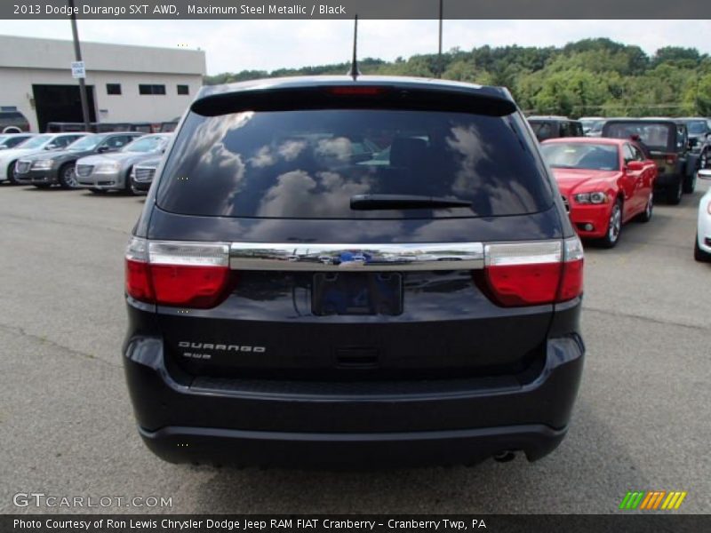 Maximum Steel Metallic / Black 2013 Dodge Durango SXT AWD