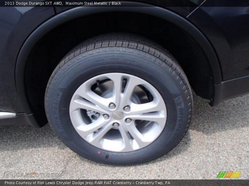 Maximum Steel Metallic / Black 2013 Dodge Durango SXT AWD