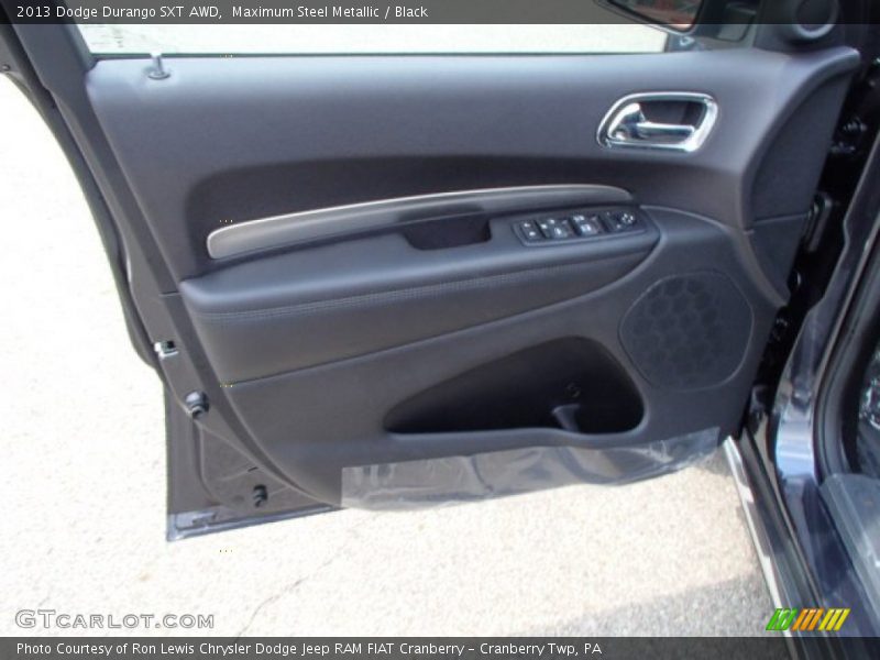 Maximum Steel Metallic / Black 2013 Dodge Durango SXT AWD