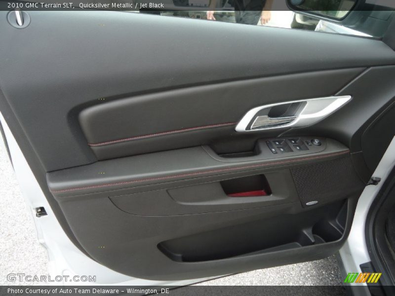 Quicksilver Metallic / Jet Black 2010 GMC Terrain SLT