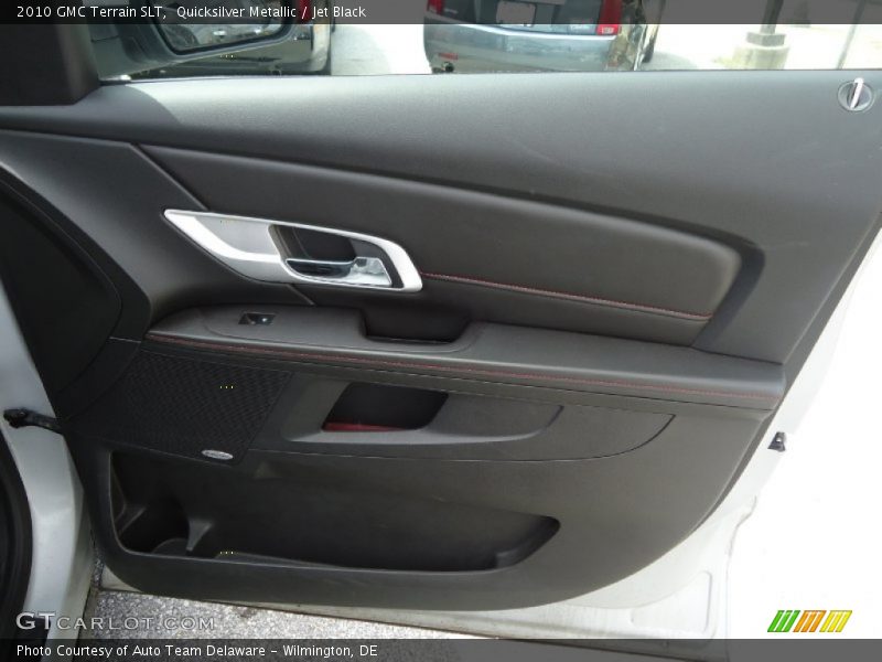 Quicksilver Metallic / Jet Black 2010 GMC Terrain SLT
