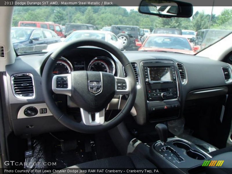 Maximum Steel Metallic / Black 2013 Dodge Durango SXT AWD