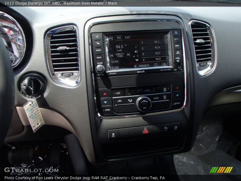 Maximum Steel Metallic / Black 2013 Dodge Durango SXT AWD