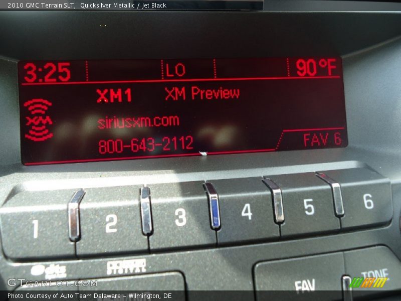 Quicksilver Metallic / Jet Black 2010 GMC Terrain SLT