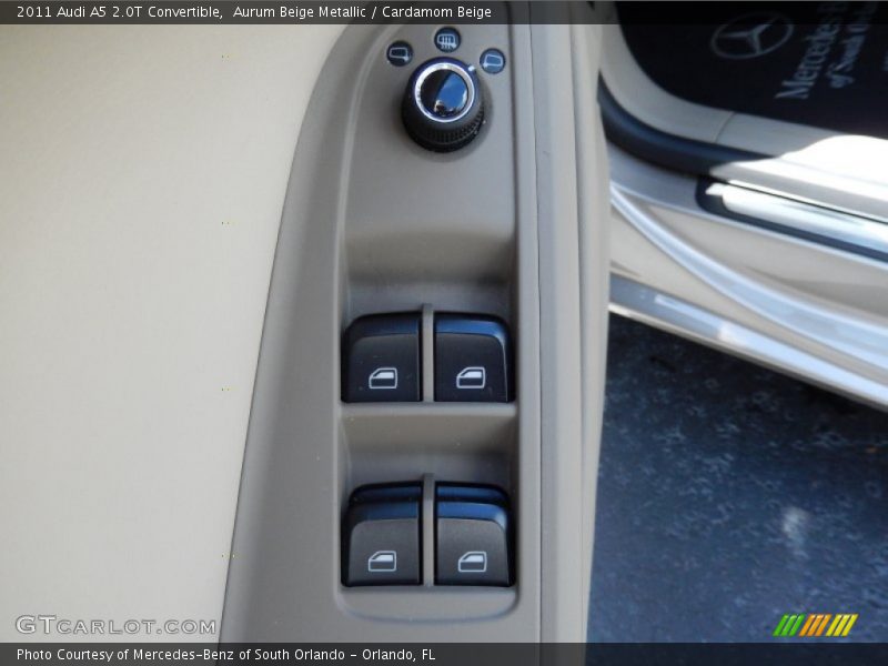 Controls of 2011 A5 2.0T Convertible