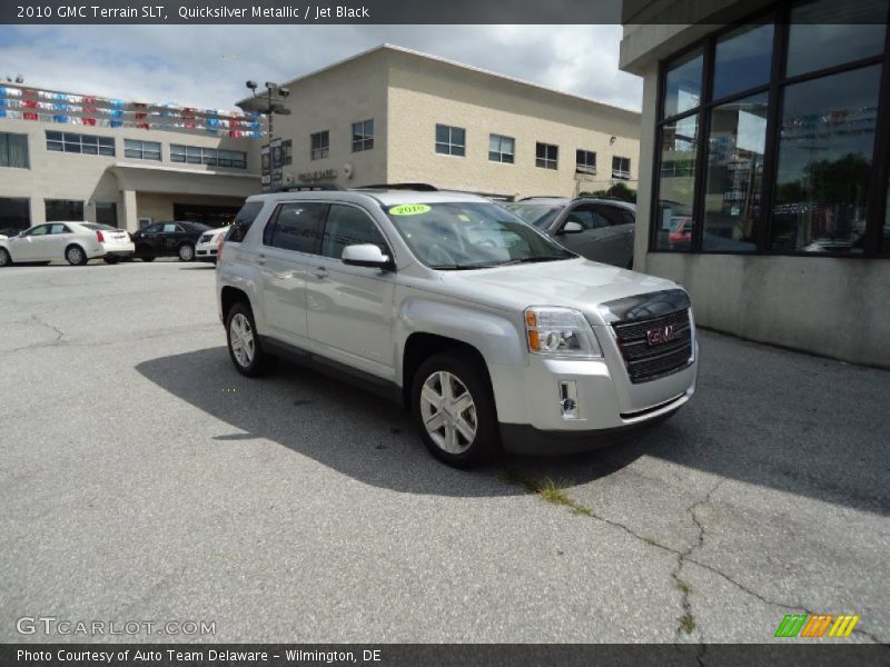 Quicksilver Metallic / Jet Black 2010 GMC Terrain SLT