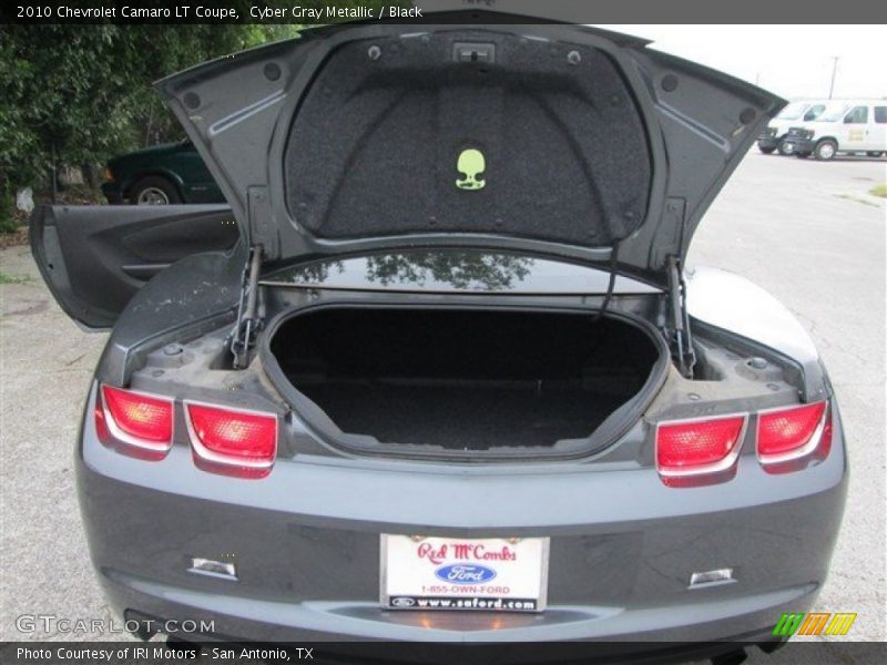 Cyber Gray Metallic / Black 2010 Chevrolet Camaro LT Coupe