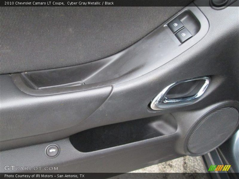 Cyber Gray Metallic / Black 2010 Chevrolet Camaro LT Coupe