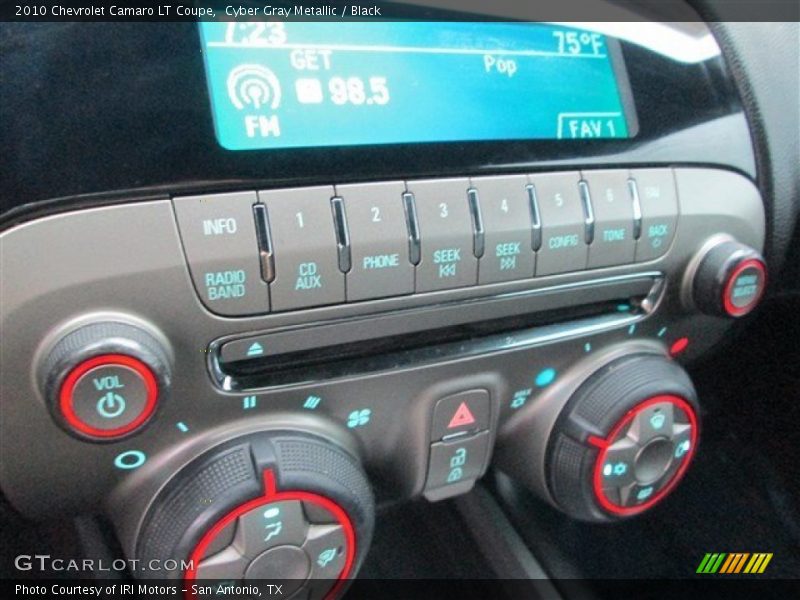 Cyber Gray Metallic / Black 2010 Chevrolet Camaro LT Coupe