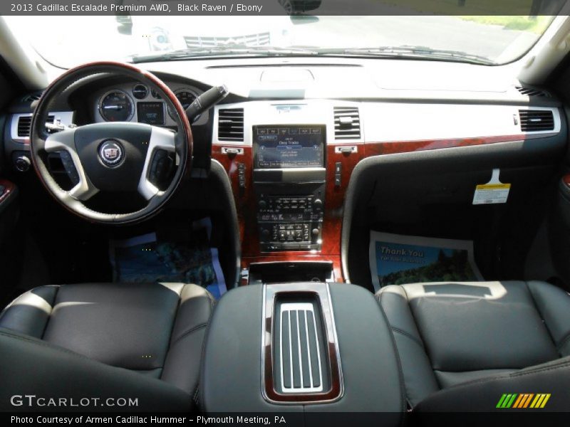 Black Raven / Ebony 2013 Cadillac Escalade Premium AWD