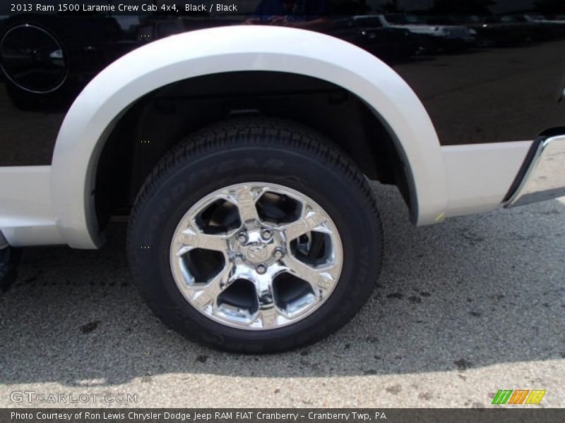 Black / Black 2013 Ram 1500 Laramie Crew Cab 4x4