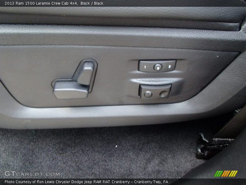 Black / Black 2013 Ram 1500 Laramie Crew Cab 4x4