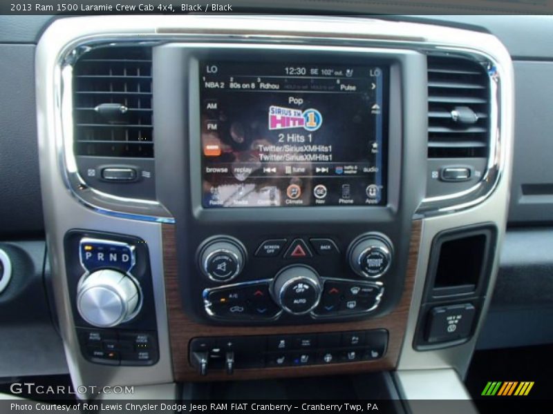 Black / Black 2013 Ram 1500 Laramie Crew Cab 4x4