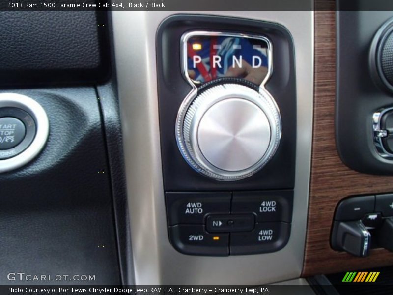 Black / Black 2013 Ram 1500 Laramie Crew Cab 4x4