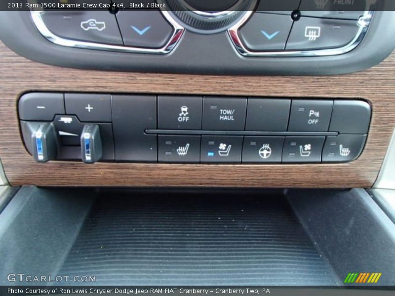 Black / Black 2013 Ram 1500 Laramie Crew Cab 4x4