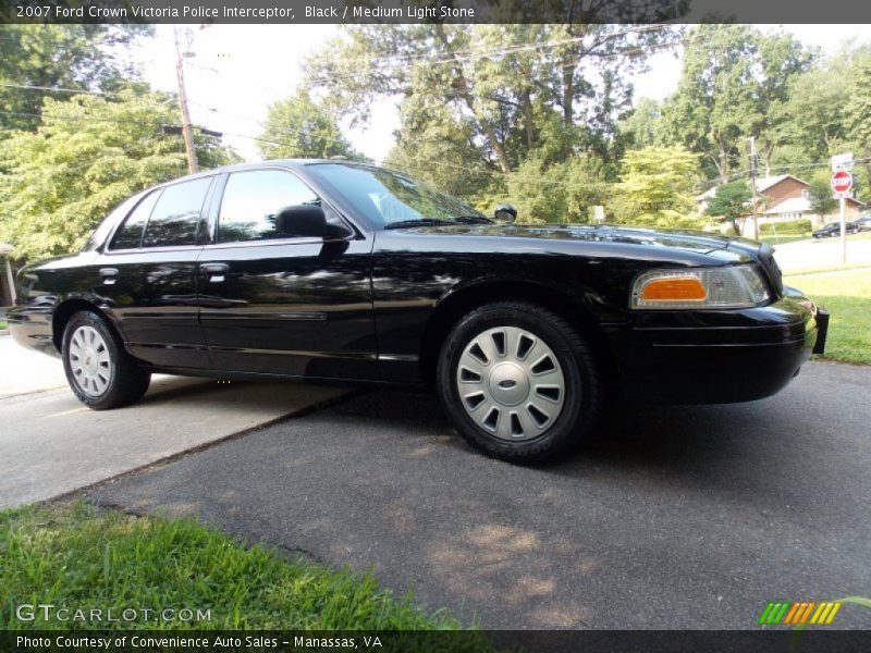  2007 Crown Victoria Police Interceptor Black