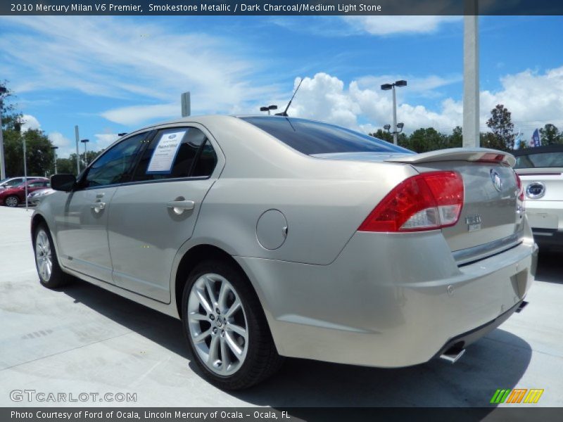Smokestone Metallic / Dark Charcoal/Medium Light Stone 2010 Mercury Milan V6 Premier