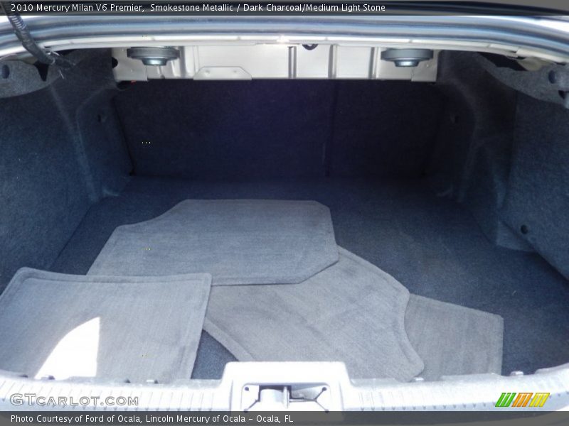 Smokestone Metallic / Dark Charcoal/Medium Light Stone 2010 Mercury Milan V6 Premier