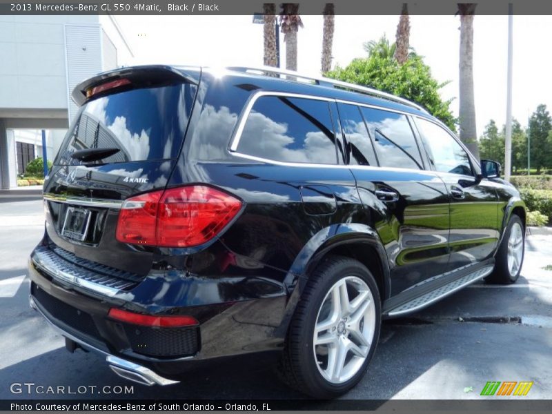 Black / Black 2013 Mercedes-Benz GL 550 4Matic