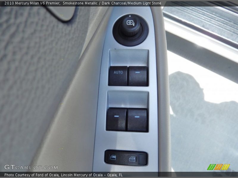 Smokestone Metallic / Dark Charcoal/Medium Light Stone 2010 Mercury Milan V6 Premier