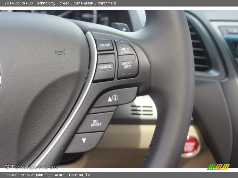 Forged Silver Metallic / Parchment 2014 Acura RDX Technology