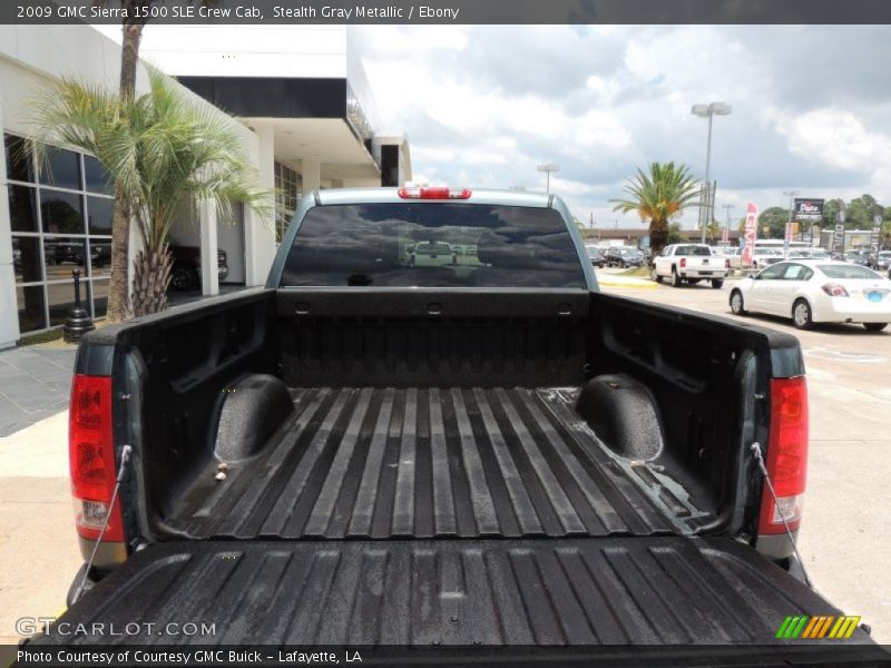 Stealth Gray Metallic / Ebony 2009 GMC Sierra 1500 SLE Crew Cab