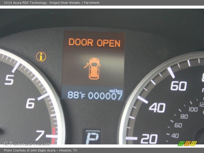Forged Silver Metallic / Parchment 2014 Acura RDX Technology